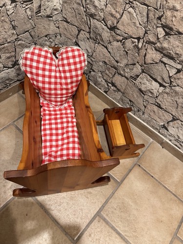 Puppenwiege holz mit - puppenwiege,