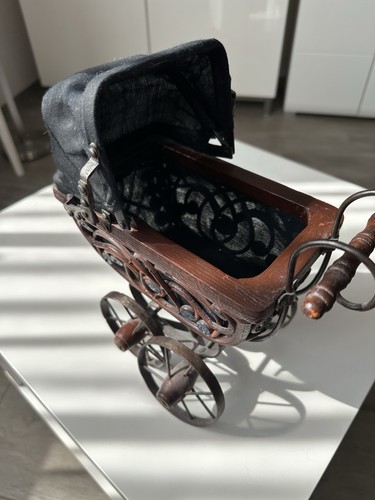 Puppenwagen deko 22x27cm mit - deko,