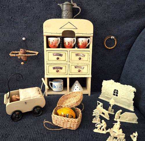 Puppenstube küchenschrank - *,