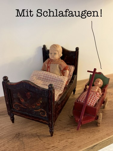 Puppenstuben set 1950er - puppenstuben-set,
