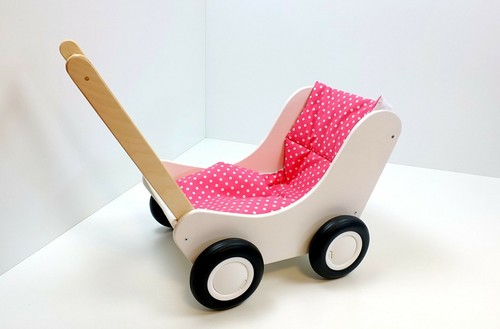 Puppenwagen weiß decke - puppenwagen,