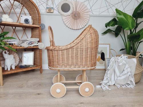 Hoher puppenwagen aus - puppenwagen,