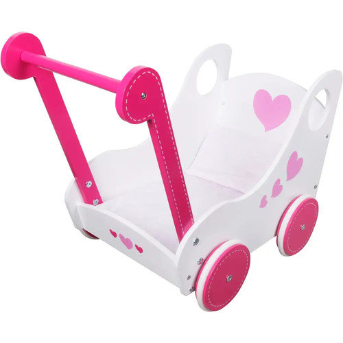 Amia holz puppenwagen - holz, flora