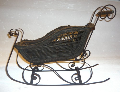 Vintage puppenschlitten - vintage,