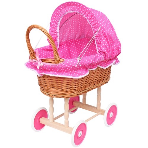 Puppenwagen aus weide - aus,