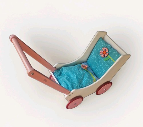 Haba puppenwagen weiß rosa - haba,