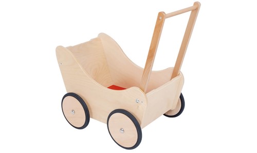 Puppenwagen made in - (aus, holz)