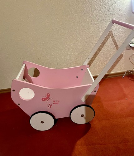 Kinder puppen wagen - wagen, holz