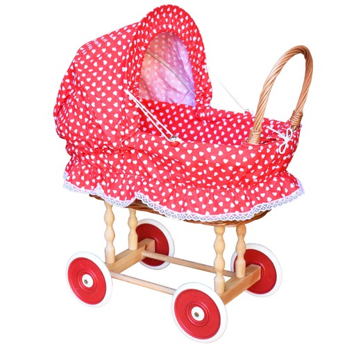 Puppenwagen aus weide holz - weide,