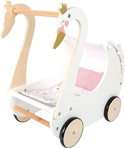 Small foot puppenwagen - foot, schwan